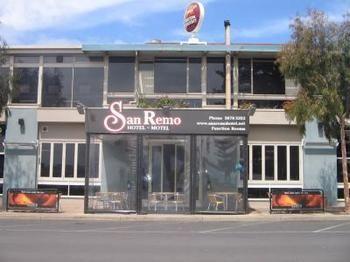 San Remo Hotel Motel Kültér fotó